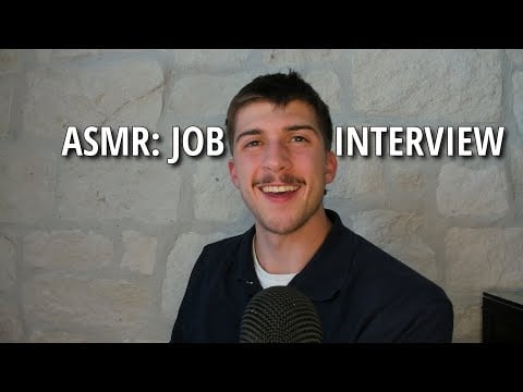 ASMR Job Interview Roleplay (Soft Spoken)