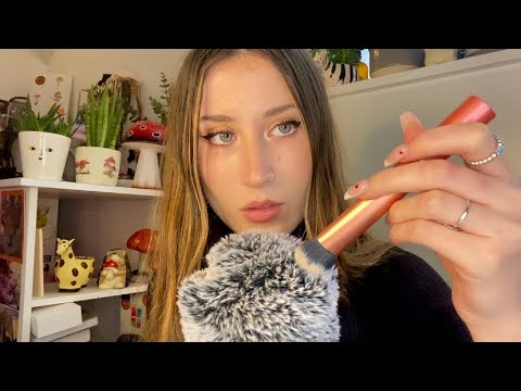 asmr | brain melting fluffy mic brushing