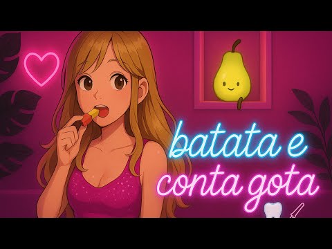 Asmr batatinha 🍟 e Conta Gotas 🖌️🦷