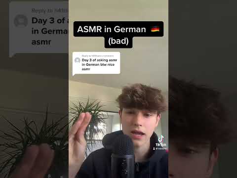 ASMR in Deutsch (not good ngl)