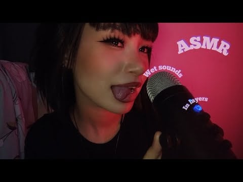 ASMR Spanish words 🇪🇸 + sp*t Pa*nting  PART 1