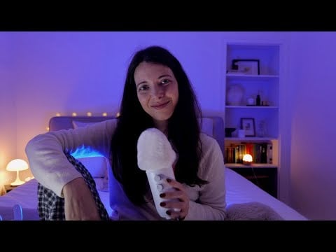mi MEJOR Mouth sounds en mi CAMITA  | Love ASMR en español