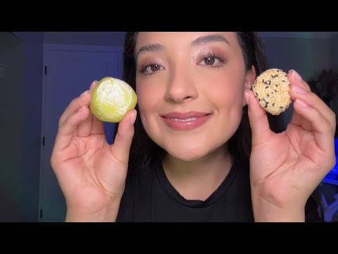 ASMR | Trying a variety of mochi! 💗