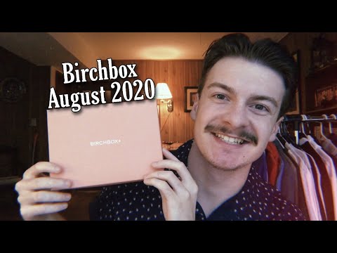 [ASMR] August 2020 Birchbox Unboxing!