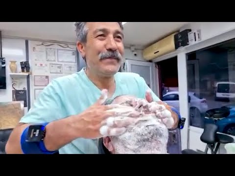 ASMR AMAZING SKIN CARE AND HEAD MASSAGE . RELAXING SLEEP THERAPY