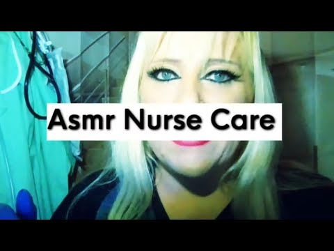 ASMR NURSE WOUND CLEANING/STITCHES