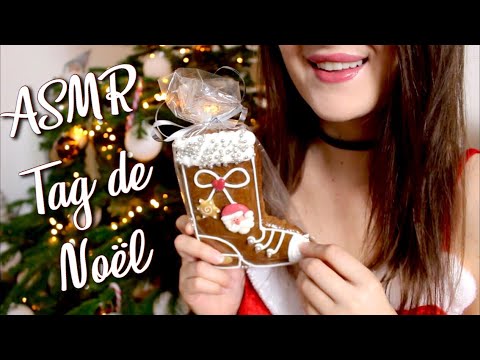 ASMR 👂🏻❄️🎅🏼 TAG DE NOËL [LIVE] : je vous dis tout ! Intense whispering