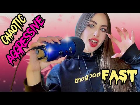 ASMR Powerful Destruction of Tingle Immunity | super fast aggressive unpredictable chaotic