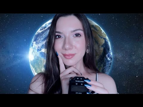 ASMR: AFIRMAÇÕES Para ATRAIR FELICIDADE + Saiba o MELHOR LUGAR do MUNDO Pra Você!