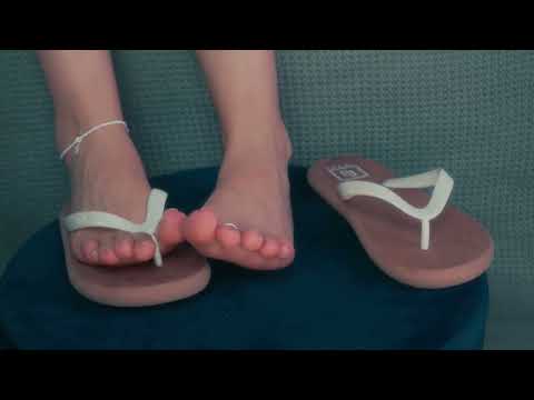 Barefoot Joi Tease & Flip-Flop Whispers | Personal Attention ASMR for Sleep & Relaxation