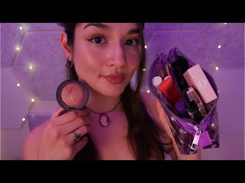 ASMR My Entire Blush Collection 💄 Show & Tell, Makeup Tapping, Whispering