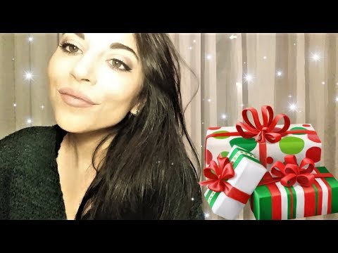 Show & Tell RILASSANTE 🛍 I miei regali di Natale / Asmr Ita