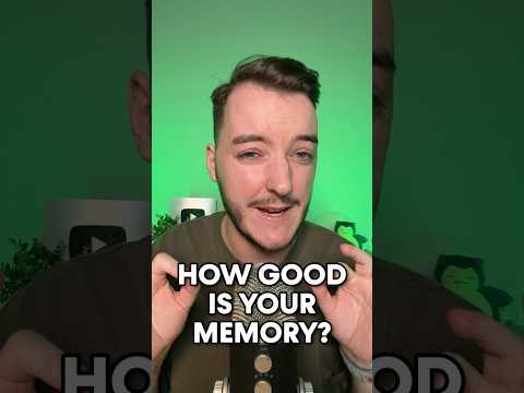 TEST YOUR MEMORY! #asmr
