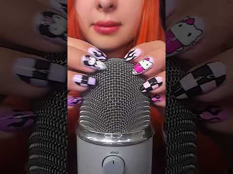 #asmr Mic Scratching with Cute Nails #asmrnotalking #asmrsleep #asmrmicscratching