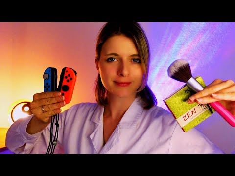 ASMR Sleep Clinic 💤 30 Trigger in 30 Minuten 💤 Arzt/Doktor Roleplay (deutsch/german)