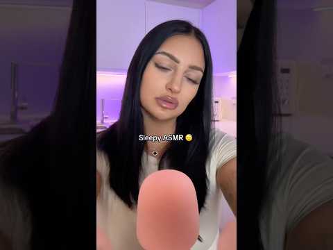 Sleepy ASMR 💤 #asmr #tingles #visualtingle #asmrtriggers #relax