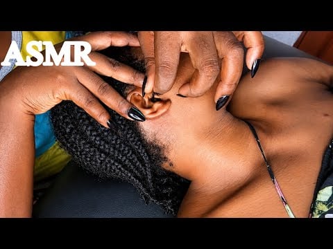 ASMR | Gentle Ear Care & Relaxing Back Care