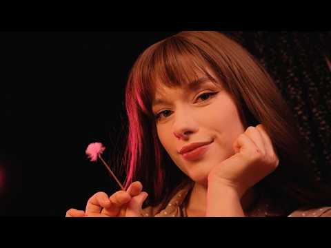I'll Help You Sleep & Face Brushing | ASMR in Russian and English