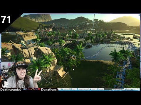 ASMR - Whisper Game Play PlanetCoaster 🎢