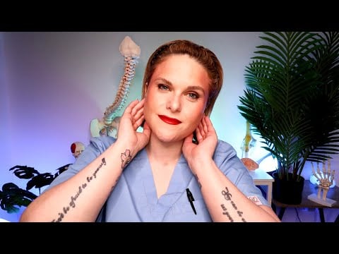 ASMR Chiropractic Assessment, Adjustments & Realignment: REAL Sounds!