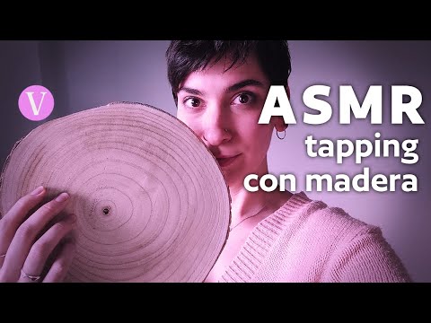 ASMR con MADERA. Tapping y Susurros