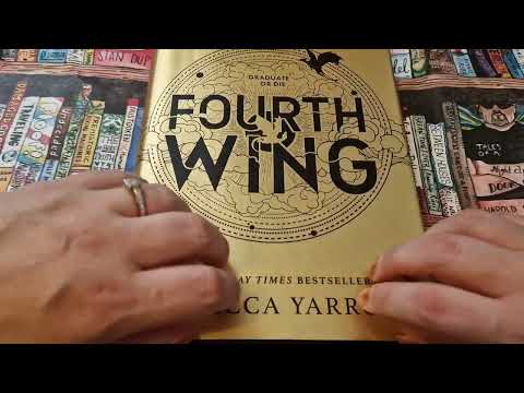ASMR Book Haul Video  ---- Whispering Tapping page turning --- sounds for Tngles & Relax