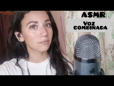 ASMR MAQUILLANDOME MUY RELAJANTEMENTE