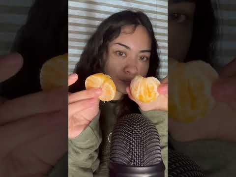 don’t forget to take your #vitaminc #asmr #orange