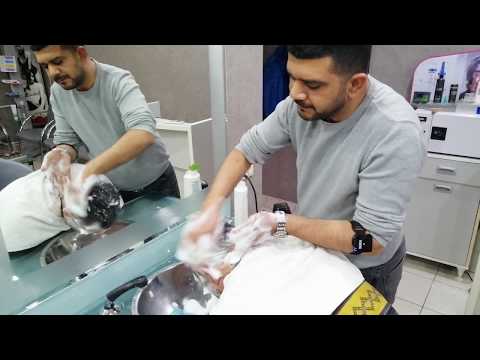 Asmr Turkish Barber massage get away from stress and sleep with soft sounds