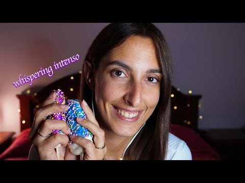 LA MIA DIETA, WHISPERING INTENSO e GELATINI SQUISHY | ASMR ita