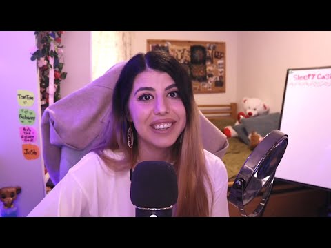 ASMR Doing My Make-up Before Stream 💋 Soft Whispers & Tapping