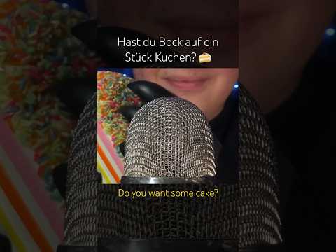 Do you want some cake? 🍰 #asmr