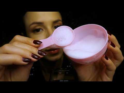 ASMR sons de POTINHOS e TAMPINHAS no tascam para dormir PROFUNDAMENTE 😴