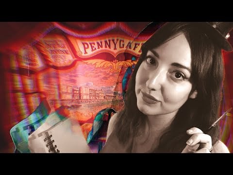 ASMR Energy Reading, Sketching Your SOUL Portrait at the Circus 🎪Surreal/Fantasy Roleplay