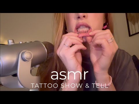 ASMR ich zeige dir meine 16 Tattoos :)