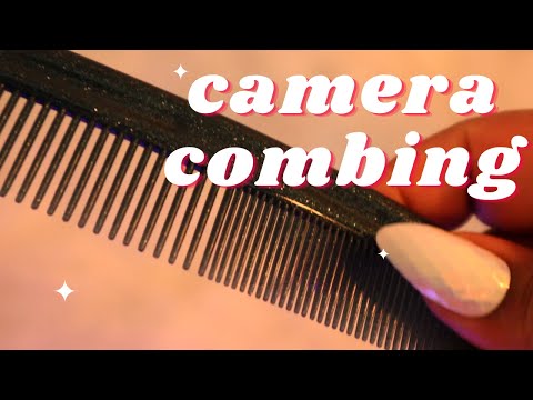 ASMR | Fast and Slow Air / Camera Combing for Sleep - No Talking