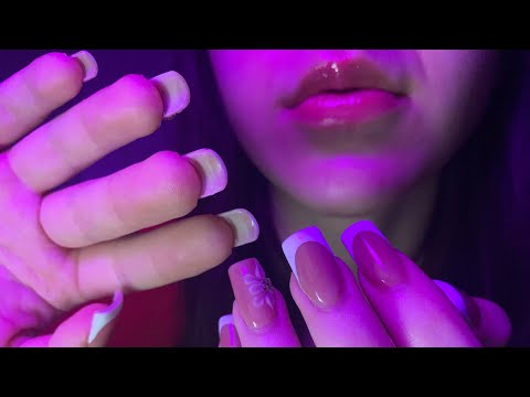 [ASMR - Whisper] Gentle face touching 😴