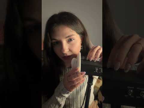 No parpadees, estos triggers van directo a tu cerebro 🧠🎧 #asmr #relax #tingles #shorts