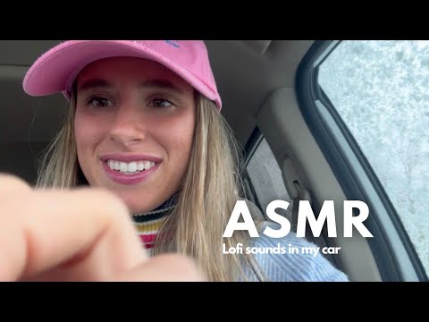 ASMR In My Car 🚗  Lofi Sounds, Tapping, Tongue Clicking