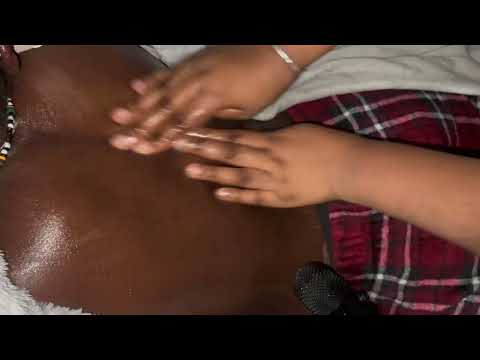 ASMR EAR PLAY LICK INDIAN BACK MASSAGE SCRATCH OIL EAR MASSAGE