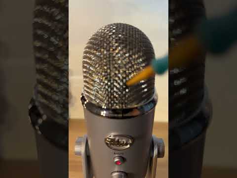 Mini Brush ASMR | Microphone Tapping #shorts #asmr