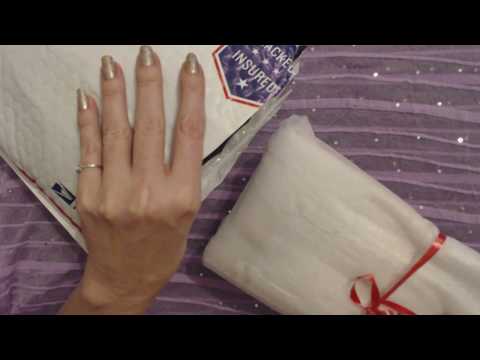 ASMR | Subscriber Gift Unwrapping Show & Tell (Soft Spoken)