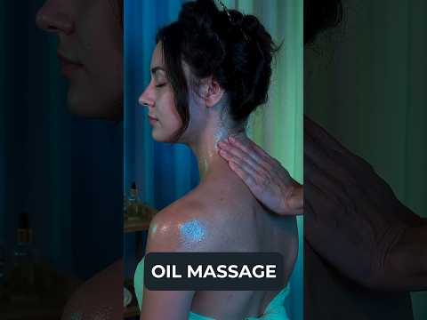 STRESS RELIEF Essential Oil Massage ASMR Real Person DEEP RELAXATION #asmr #sleep #massage #relax