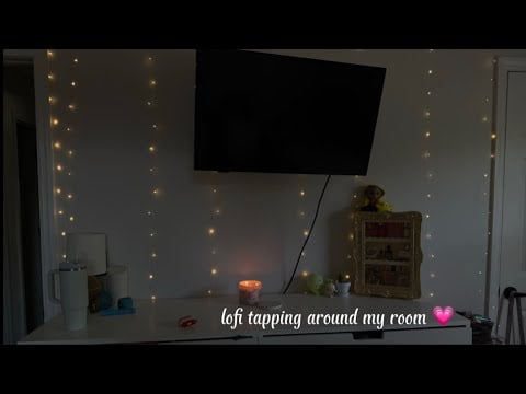 ASMR lofi tapping around my room