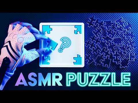 ASMR Solving JIGSAW PUZZLE 29 (Clicky Plastic) 😴NO TALKING