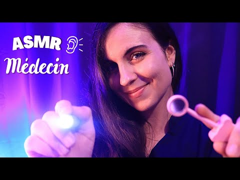 ASMR | ROLEPLAY MEDECIN ORL : Examen de tes oreilles 👂🏻 (tests auditifs, nettoyage, massage)