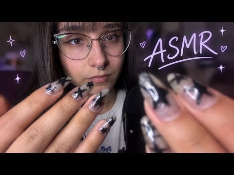 ASMR con UÑAS LARGAS extra cosquilloso 😴 