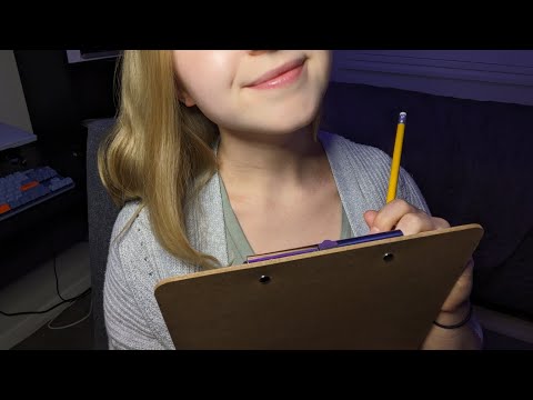 ASMR Rehab Roleplay- Intake Worker Assessment