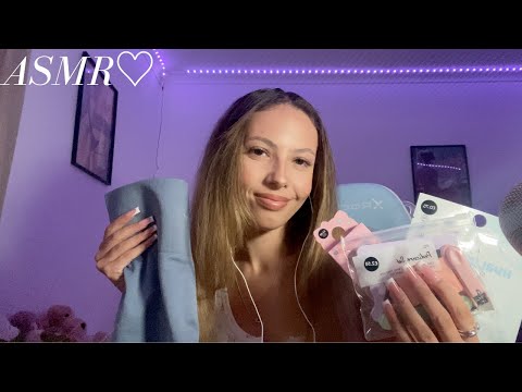 ASMR| Shopping haul 🛍️👚 (Whispering, tapping etc..♡)