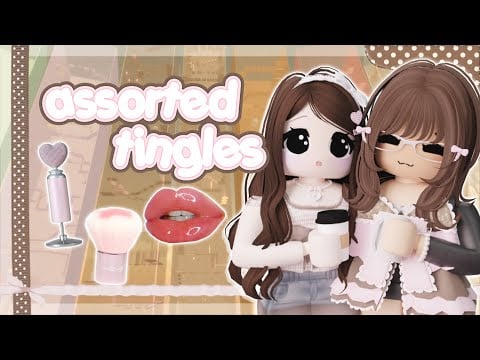 ꒰ 𑣲roblox asmr 🌸 ꒱ doing @starrysasmr's FAVORITE triggers ♡ mouth sounds, whispers, & more! ‧₊˚